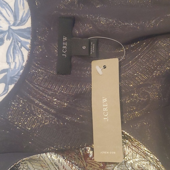 NWT J Crew Cate metallic Cami - Picture 7 of 8